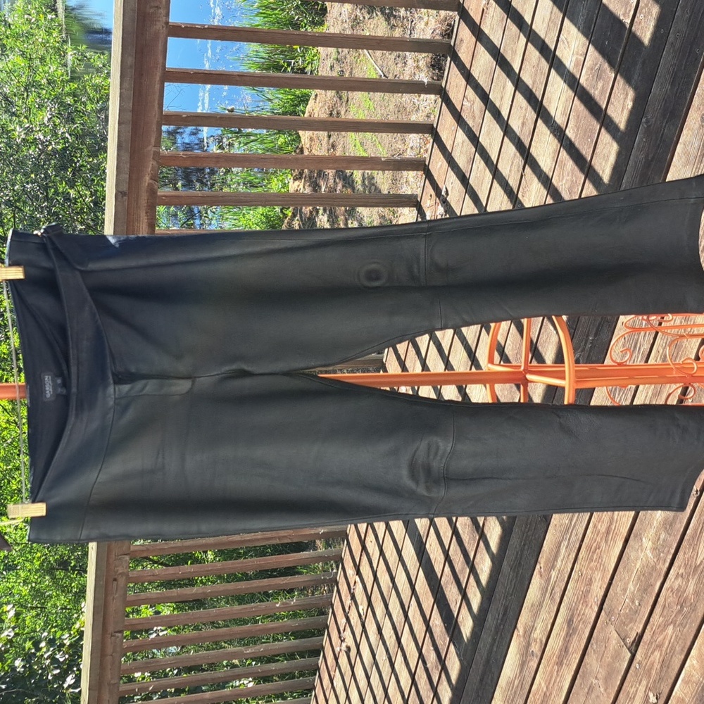 Garson by Rem black leather pants. Lightly worn. Size 10.